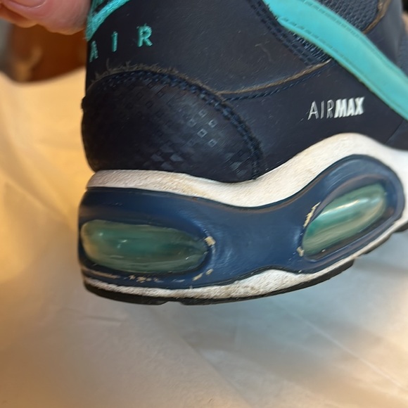 Nike AirMax Mens Blue Sneakers Size 11 1/2 - Picture 13 of 16